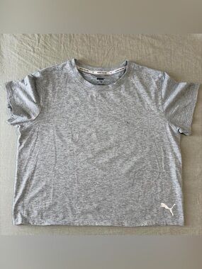 PUMA Heather Gray Shirt